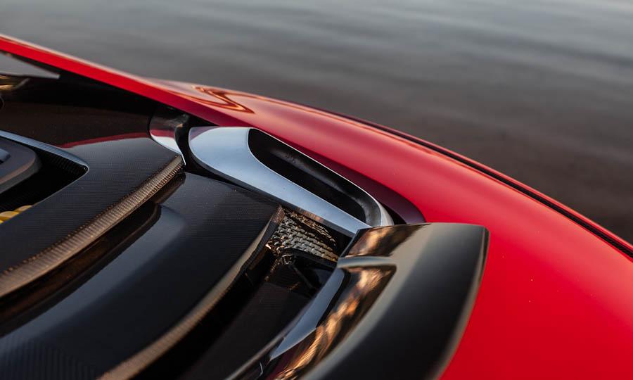 Italdesign Giugiaro Parcour, 2013 - The carbon-fiber louvers give the Giugiaro-penned BMW M1 a subtle shout - Photo by Davey G. Johnson.